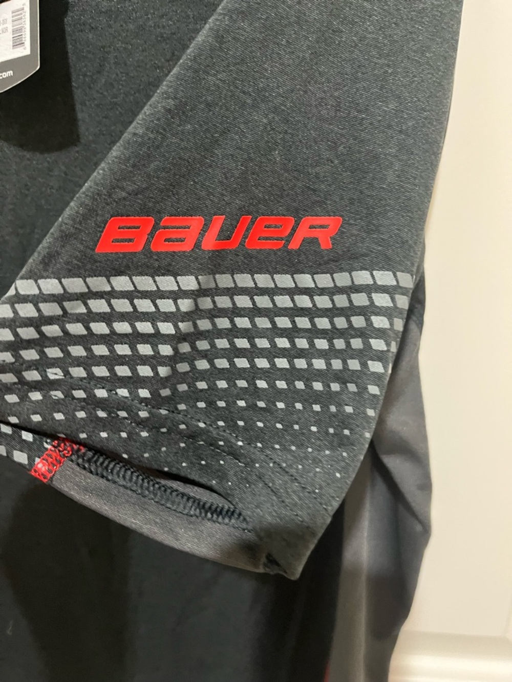 NWT Bauer Black and White Hockey Fit Youth L - Picture 6 of 9
